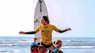 Mancoreña Camila Sanday logra campeonar en cuarta fecha del Circuito Nacional de Surf
