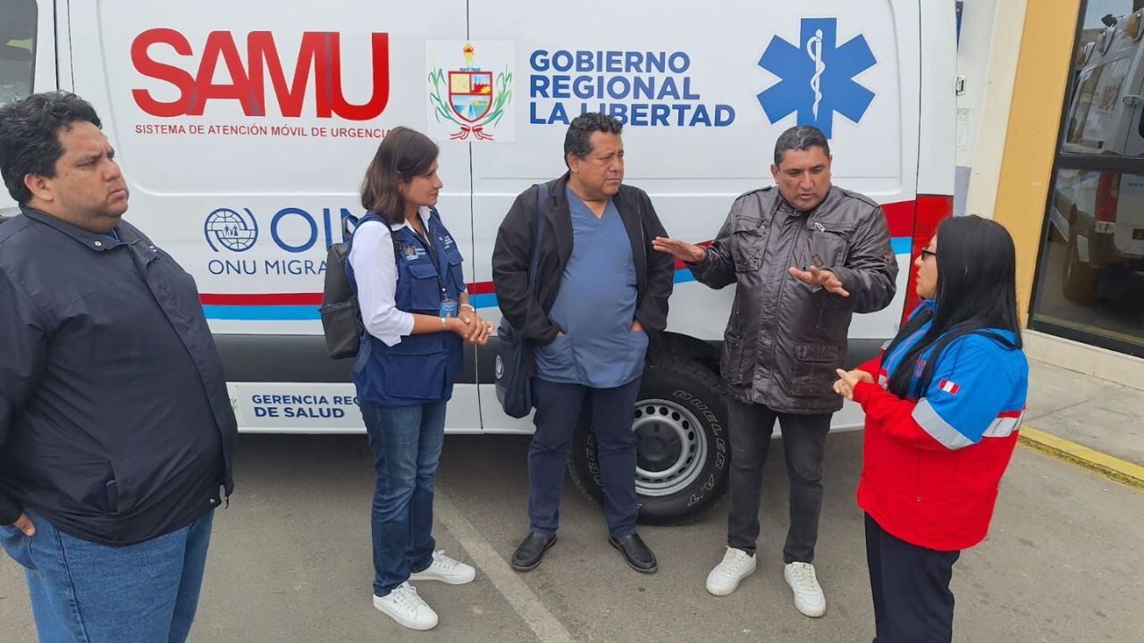 Mientras mejoran local en distrito de Chocope, que se ubica en la provincia de Ascope.