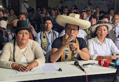 Roberto Sánchez anuncia frente de unidad popular y ratifica impugnación ante la CIDH del proceso electoral