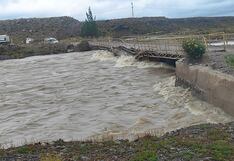 Alerta de desbordes y daños por aumento de caudal en ríos de Arequipa (VIDEO)