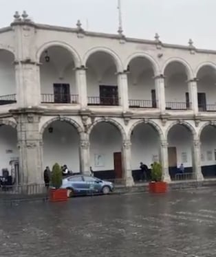 Lluvia ligera sorprende en Arequipa y Senamhi advierte nevadas y granizo en zonas altas