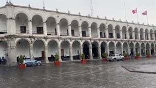 Lluvia ligera sorprende en Arequipa y Senamhi advierte nevadas en zonas altas