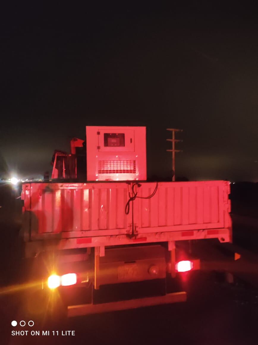 Detienen a ladrón con grupo electrógeno robado en Pisco.