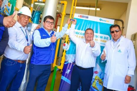 Ica: inauguran conexión a gas natural en el hospital Augusto Hernández Mendoza