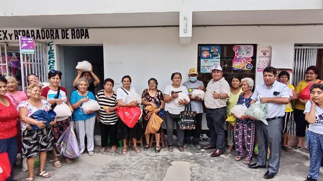 La Libertad: Sunat dona 415 sacos de arroz para población vulnerable de El Porvenir 
