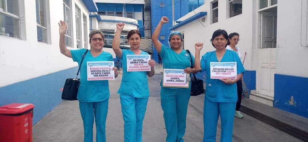 Sindicalistas alegan que no se cumplió este año con la implementación del segundo tramo de la escala salarial para los trabajadores, compromiso asumido durante la firma del convenio colectivo con los gremios de los trabajadores en el año 2022.