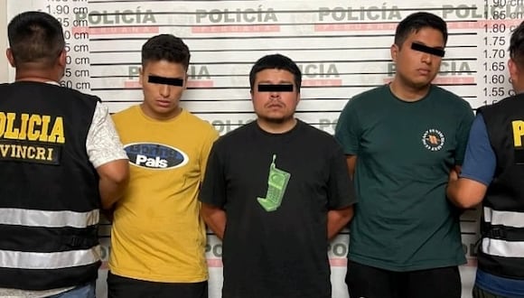 De acuerdo a la información policial, los facinerosos se dedicaban a la venta de droga en todo Trujillo.