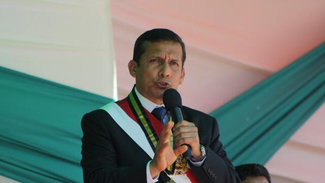 Humala: "Si hay cuestionamiento a obras, paro el dinero"