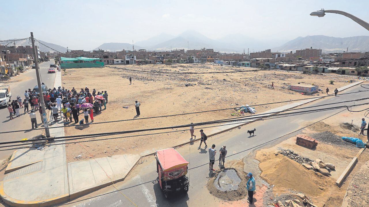 Solo ha invertido el 1.5% en obras. Hay muchas brechas que cerrar en este distrito.