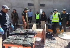 Puno: decomisan más de 100 kilos de marihuana camuflada en carretes de cuerda (VIDEO)