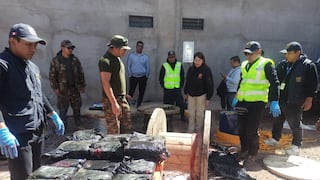 Puno: decomisan más de 100 kilos de marihuana camuflada en carretes de cuerda (VIDEO)