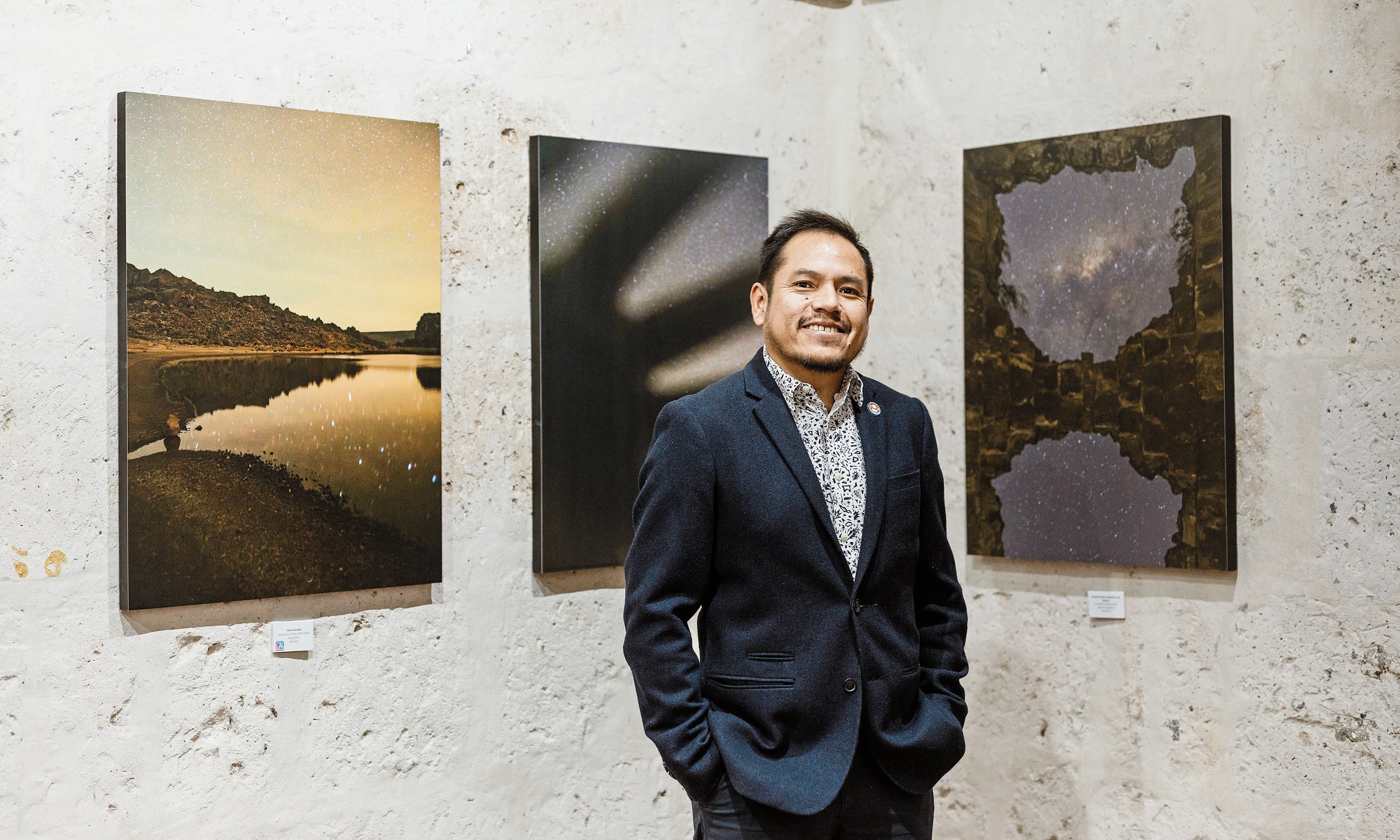 Jimy Tapia Lazo, artista visual: "La fotografía de paisajes es un arte contemporáneo"
