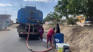 Piura: Abastecen a sectores afectados por falta de agua en Sullana