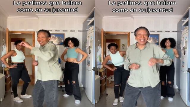 Abuelita causa furor en TikTok por demostrar su talento para la salsa