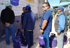 Aumenta precio del balón de gas y pobladores hacen colas en Arequipa