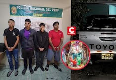 Trujillo: PNP desarticula a ‘Los Grinch de la Navidad’ tras robar camioneta con canastas navideñas