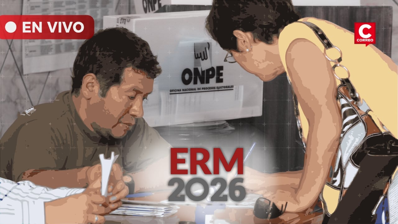 ERM 2026 EN VIVO: sigue la jornada electoral y los primeros resultados minuto a minuto . Composición: Diario Correo.