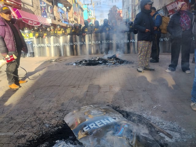 Juliaca: Municipalidad de San Román inicia obra en jirón Moquegua en medio de protestas vecinales