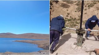 Chincha: sueltan agua de laguna Huarmicocha para atender demanda de agricultores