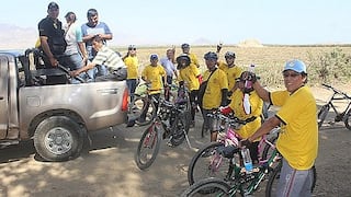 La Libertad: Ciclistas participan de Cicloturismo en la provincia de Ascope 