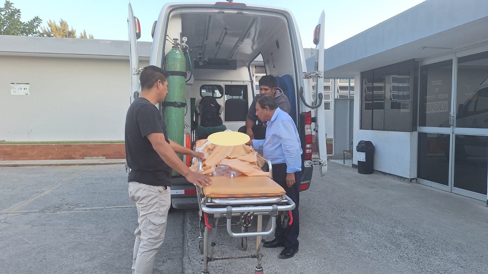 Menor tuvo que ser trasladada al Instituto Nacional de Salud del Niño de Lima para ser atendida por médicos especializados.