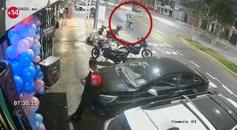 Delincuentes disparan contra spa en San Martín de Porres y cámaras captan el ataque