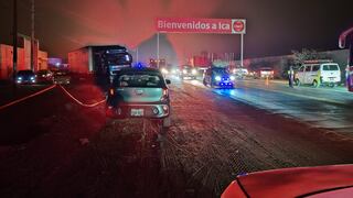 Ica: policía pierde la vida en accidente de tránsito en la panamericana sur