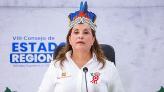 Dina Boluarte sobre gobernadores regionales: Este Gobierno ha inyectado más presupuesto y más proyectos en sus regiones
