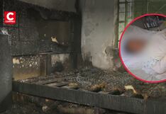 Explosión de balón de gas provoca incendio y deja tres heridos graves en Comas