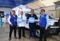 Entregan moderna ambulancia tipo II totalmente equipada para fortalecer emergencias en Palpa