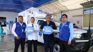 Entregan moderna ambulancia tipo II totalmente equipada para fortalecer emergencias en Palpa