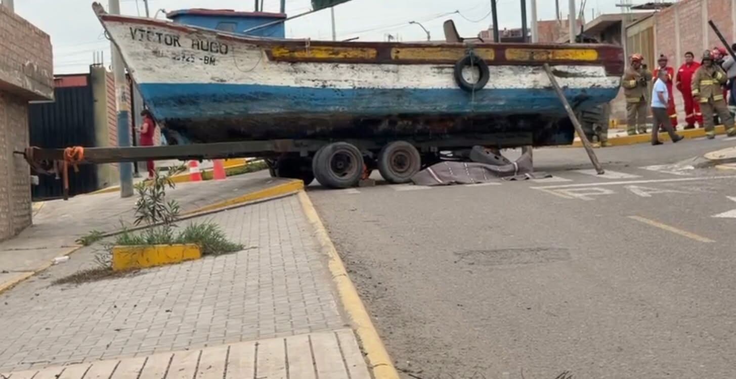 Arequipa: Embarcación aplasta a dirigente pesquero y candidato a regidor en Mollendo