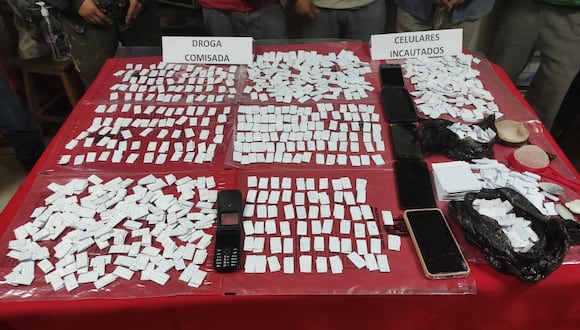 Policía incautó más de 500 ketes de cocaína en dos intervenciones en Samuel Pastor. Mujer vendía droga desde su casa