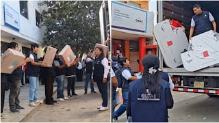 ODPE Ica y Chincha reciben material electoral para las elecciones del domingo 7 de junio
