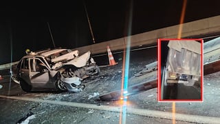 Dos fallecidos y siete heridos en accidente de tránsito en La Libertad