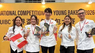 Perú gana premio “Mejor País Revelación” en mundial juvenil de panadería en Taiwán