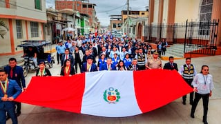 Pueblos piuranos festejaron aniversario de la patria