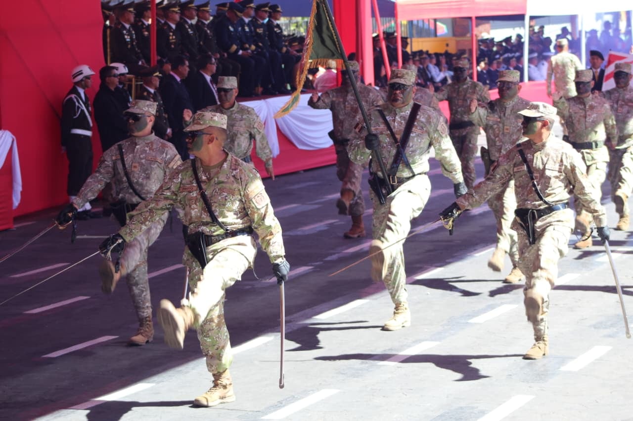 Desfile por la Batalla de Arica. Foto: GEC.