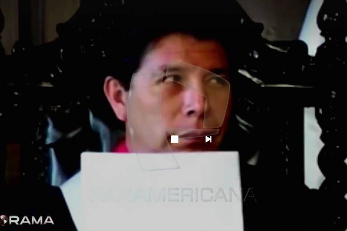 Versiones de los abogados del expresidente Pedro Castillo dista mucho de las imágenes difundidas sobre lo ocurrido el día del golpe de Estado. (Captura Panamericana)