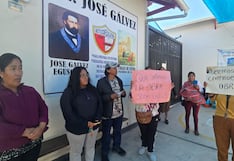 Arequipa: Padres protestan por obra paralizada en colegio José Gálvez (VIDEO)