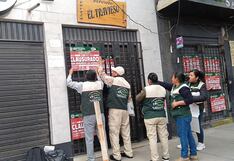 Arequipa: Clausuran tres cantinas informales en Cerro Colorado