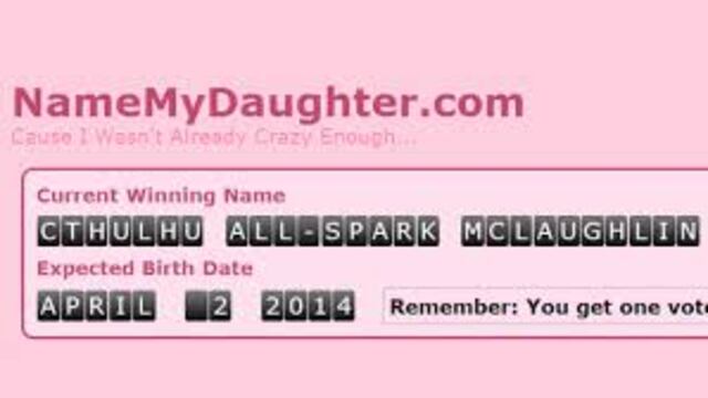 Hombre crea página web para que le ayuden a ponerle nombre a su hija