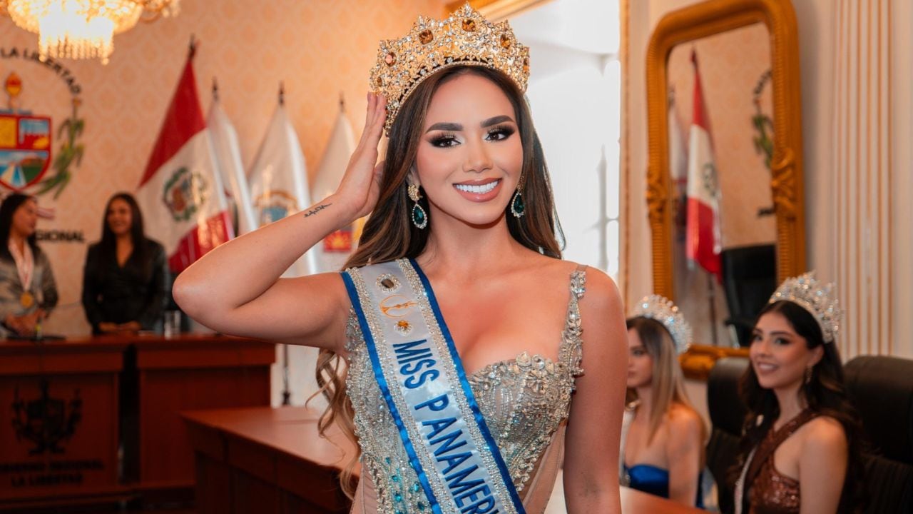 La trujillana recibió un reconocimiento del Consejo Regional de La Libertad y representará al Perú en el Miss Panamerican International 2025 en Los Ángeles, Estados Unidos, el próximo 3 de agosto.