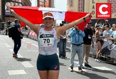 Evelyn Inga obtiene medalla de plata en competencia de marcha en Madrid 2025