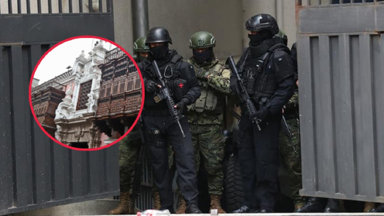 Perú lamenta situación generada entre Ecuador y México a raíz de la irrupción en la Embajada de México en Quito. (Foto: EFE/ José Jácome)