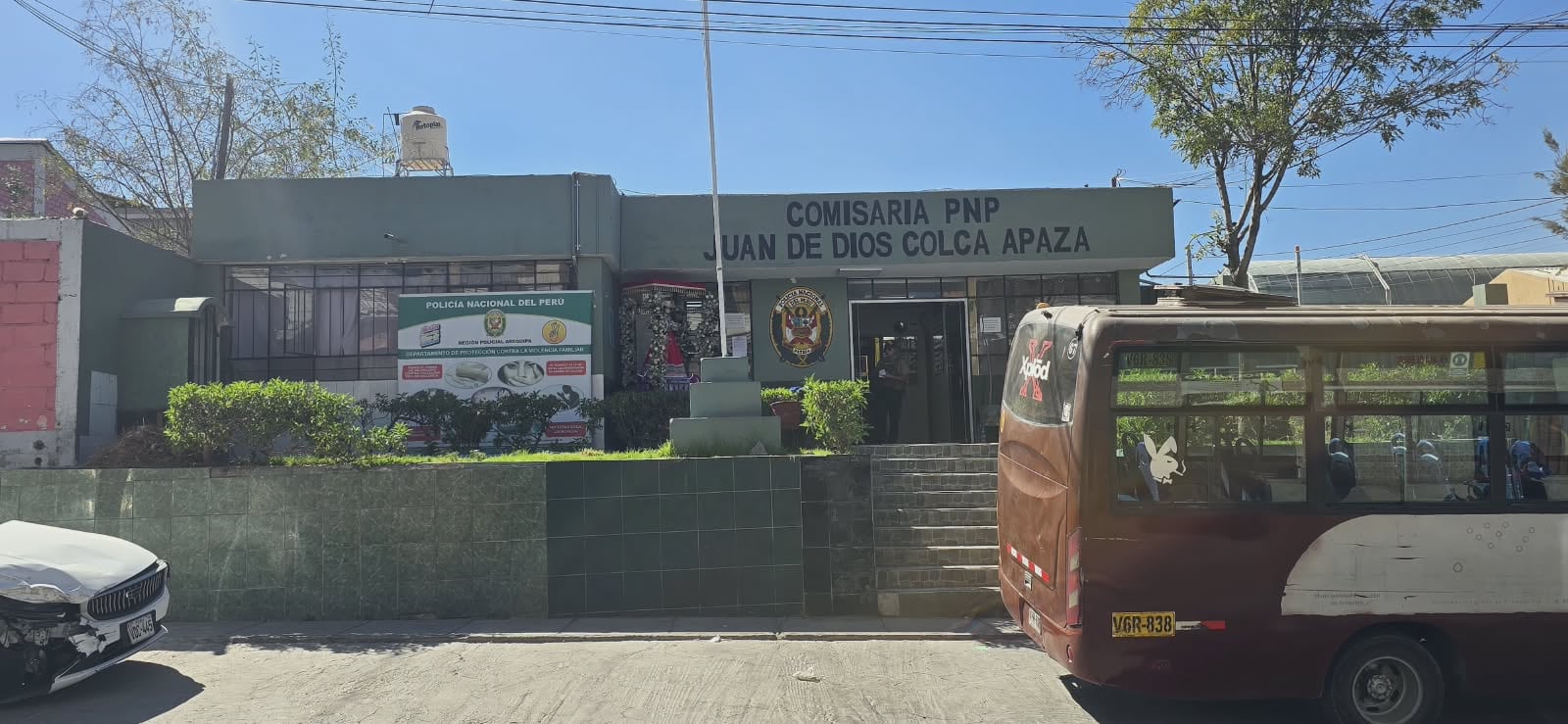 Conductor se presenta a comisaria por muerte de reportero gráfico en Arequipa (Foto: Omar Cruz/@photo.gec)