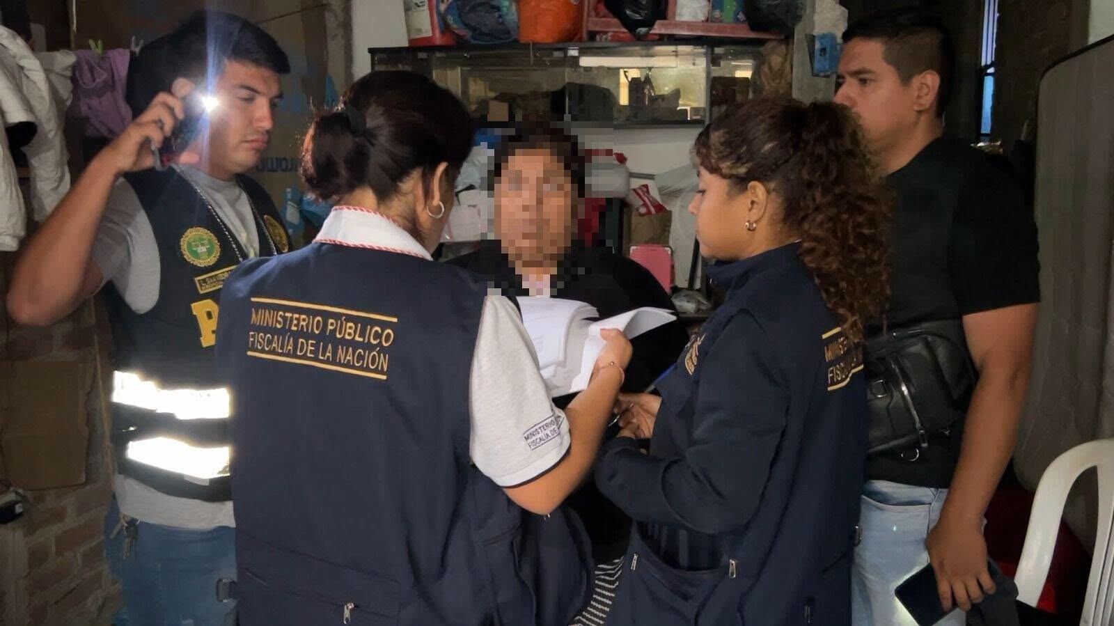 Fiscalía y PNP intervinieron a mujer en Chiclayo.