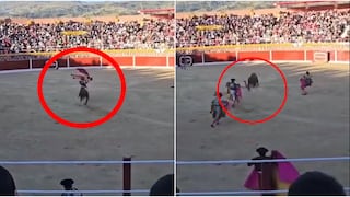 Novillera española Olga Casado sufrió aparatosa cornada durante la Feria Taurina de Puquio 2026