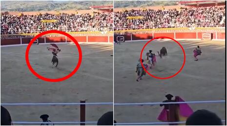 Novillera española Olga Casado sufrió aparatosa cornada durante la Feria Taurina de Puquio 2026