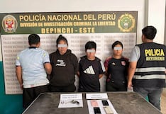 Trujillo: Intervienen a presuntos integrantes de la banda “Los Injertos de la Jauría”